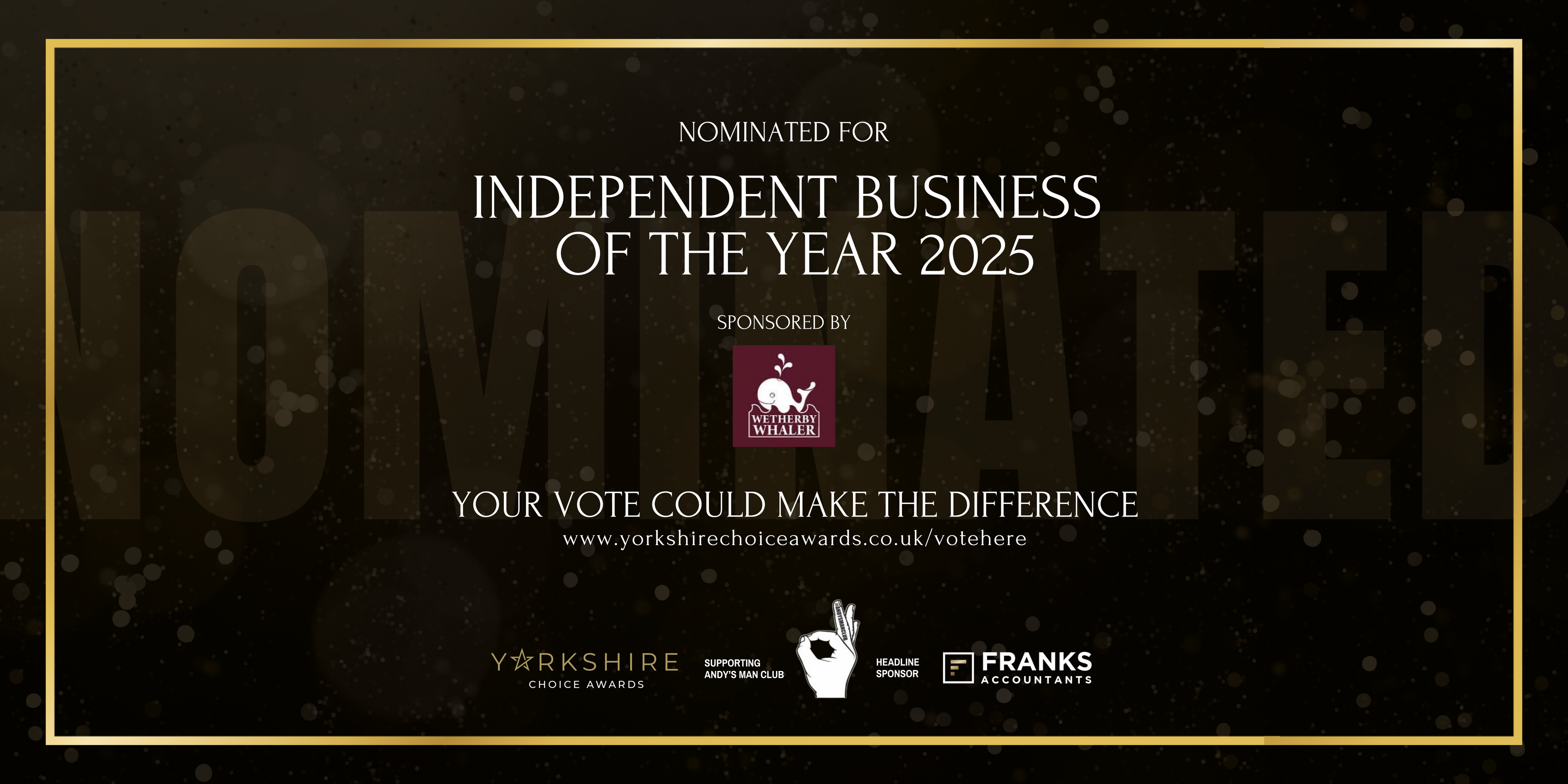 Secretly Secondhand nominated for independent business of the year 2025 by The Yorkshire Choice Awards 